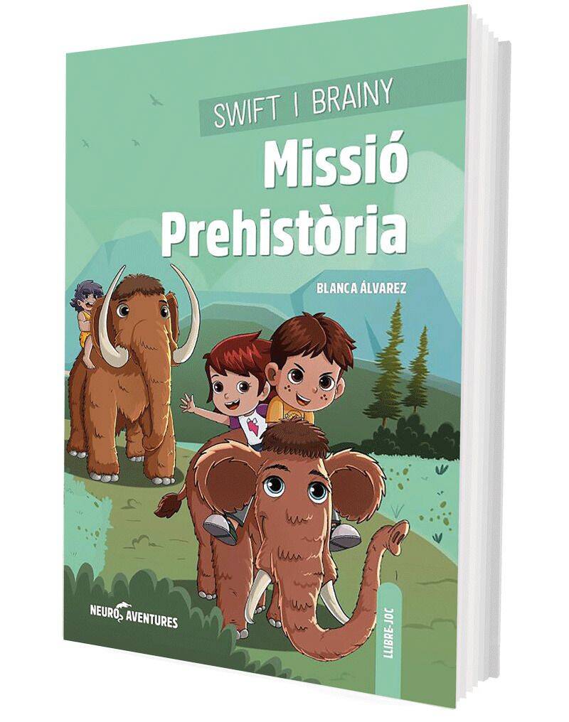 Swift i Brainy. Missió Prehistòria Swift i Brainy. Missió Prehistòria
