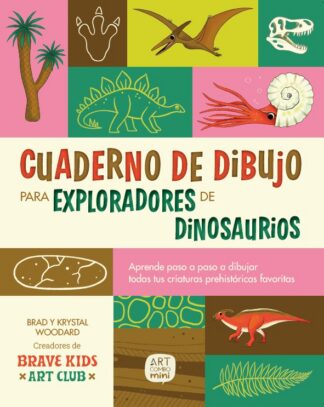 Cuaderno de dibujo para exploradores de dinosaurios